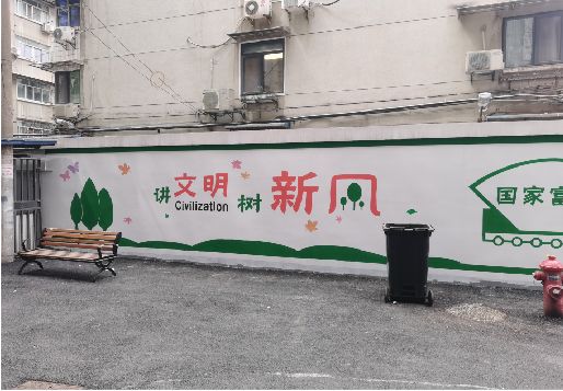 黄梅社区墙绘